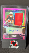 2025 Certified #FBC-THN TreVeyon Henderson Freshman Fabric Mirror Auto Pink /299