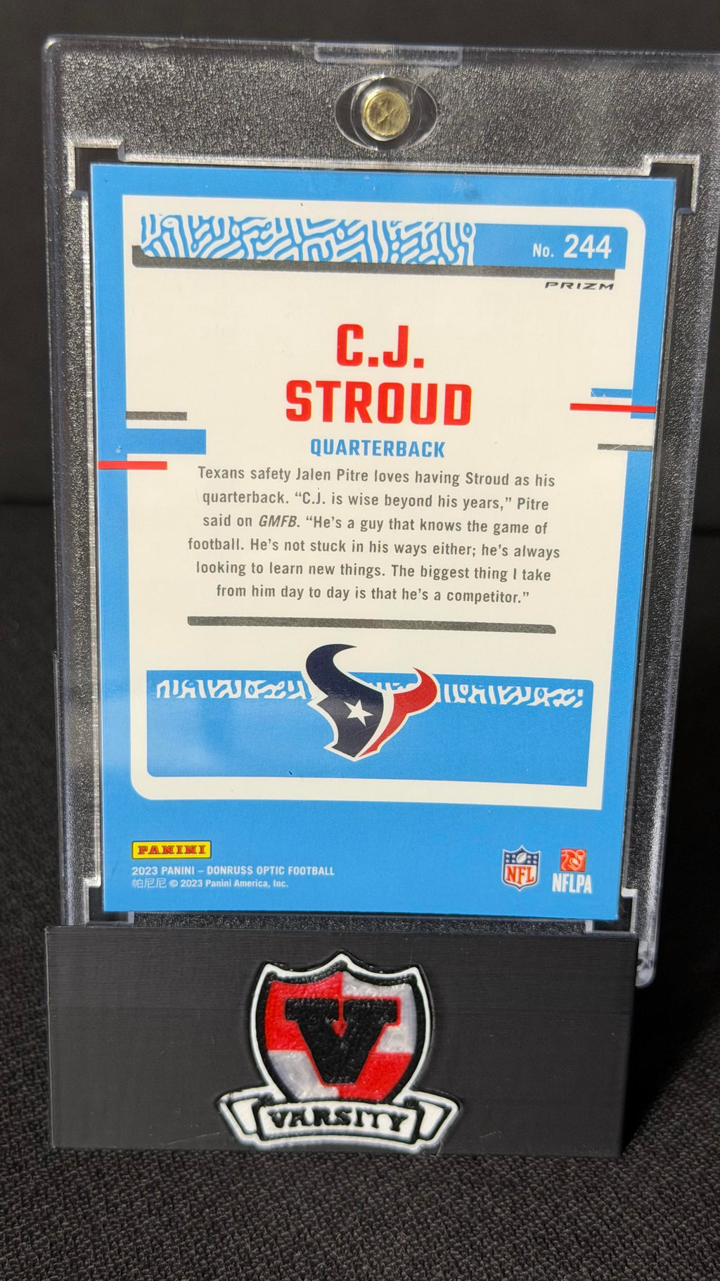 2023 Donruss Optic #244 C.J. Stroud Holo
