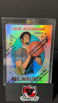1996-97 Topps #1 Lew Alcindor Finest Reprints Refractor