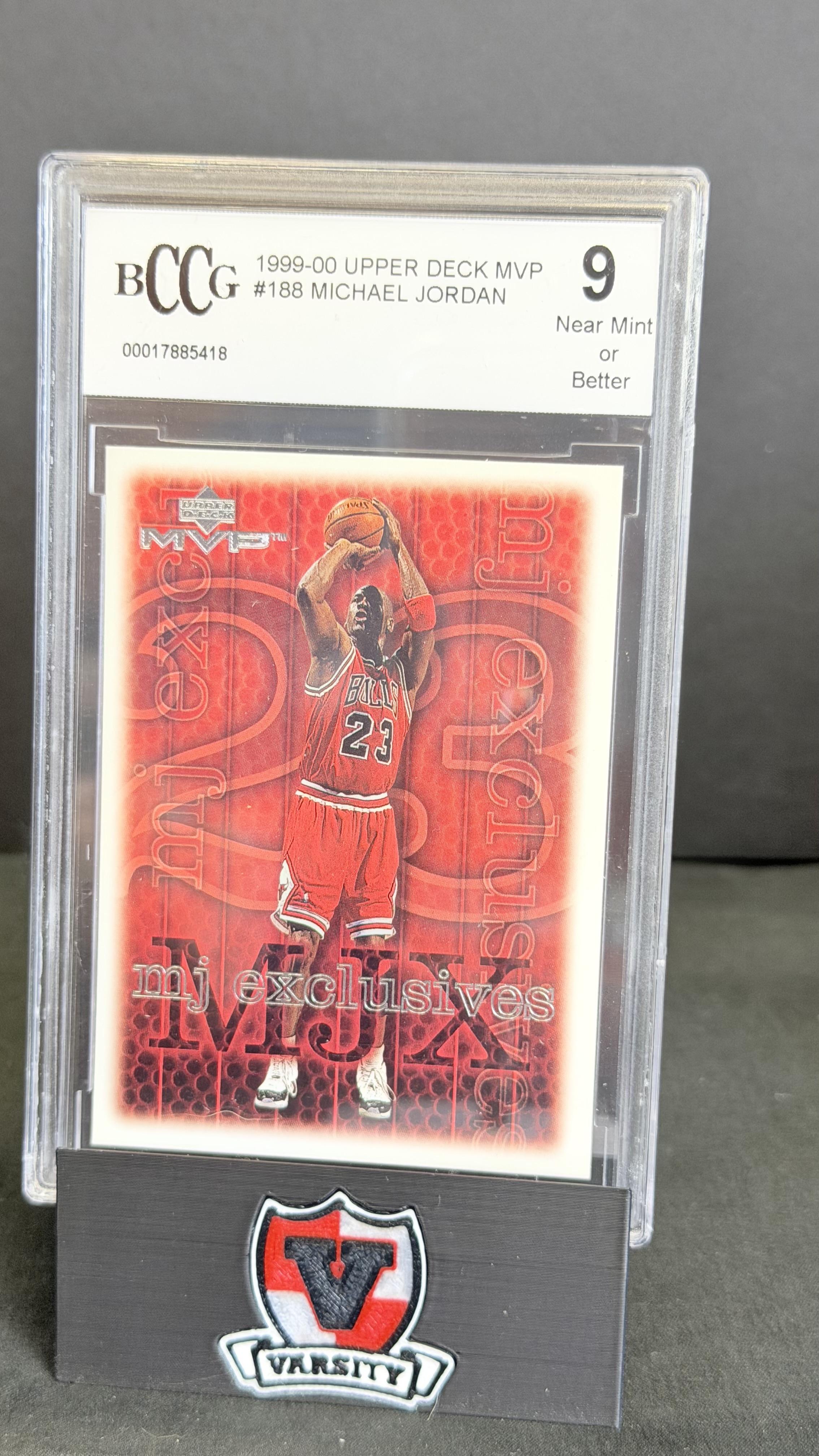 1999-00 Upper Deck MVP #188 Michael Jordan BCCG 9