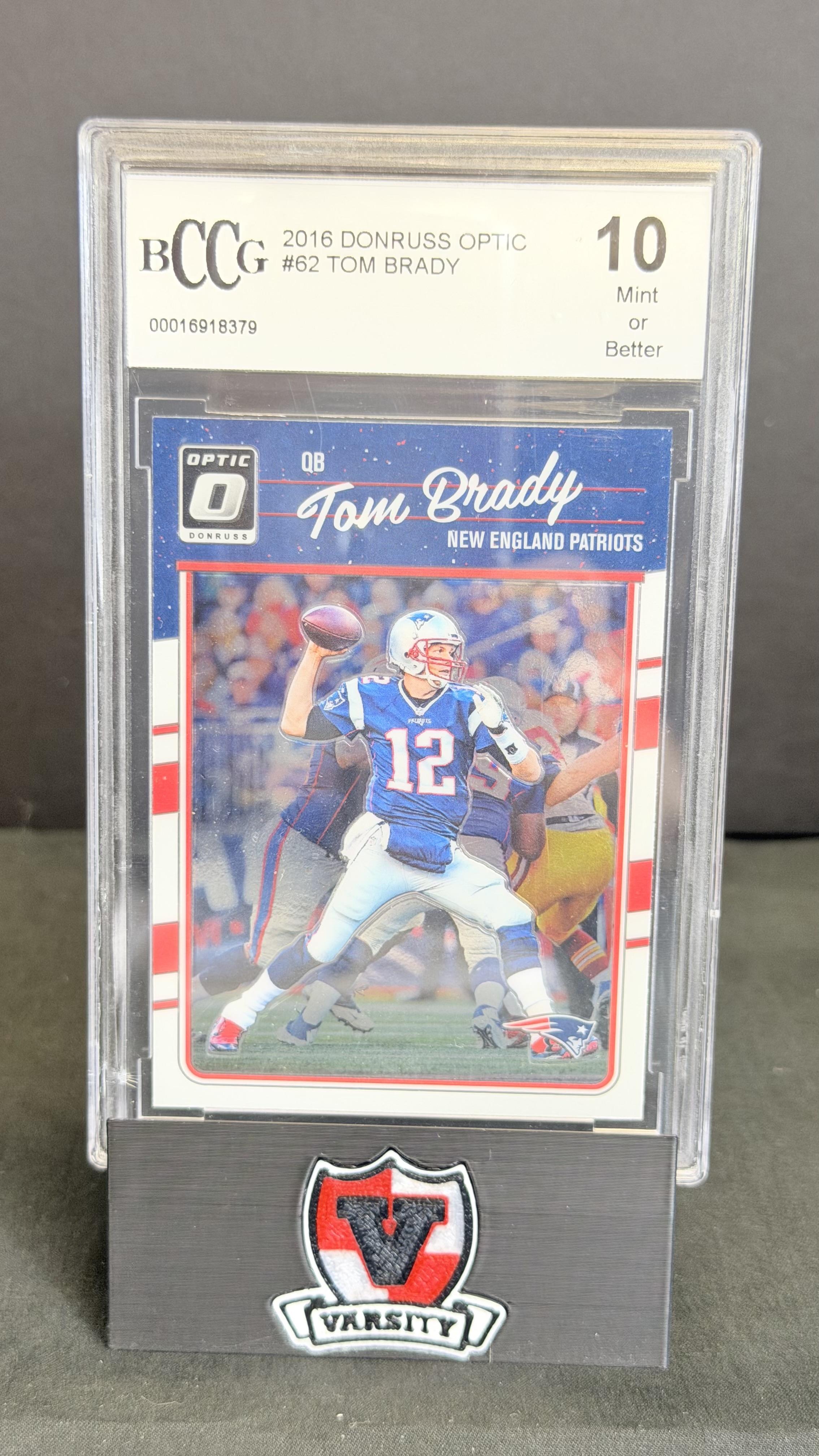 2016 Donruss Optic #62 Tom Brady BCCG 10