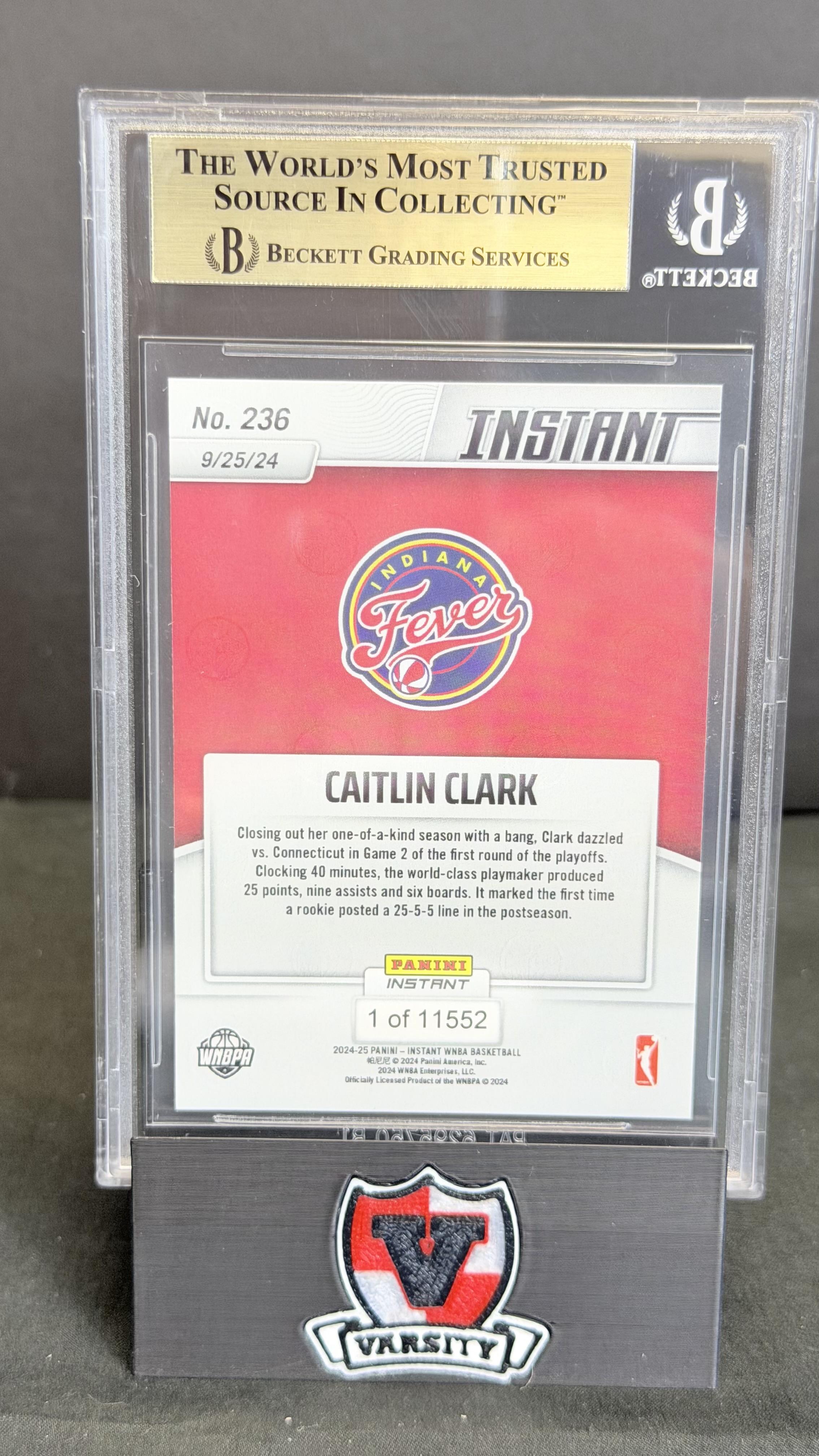 2024 Panini Instant WNBA #236 Caitlin Clark BGS 9.5