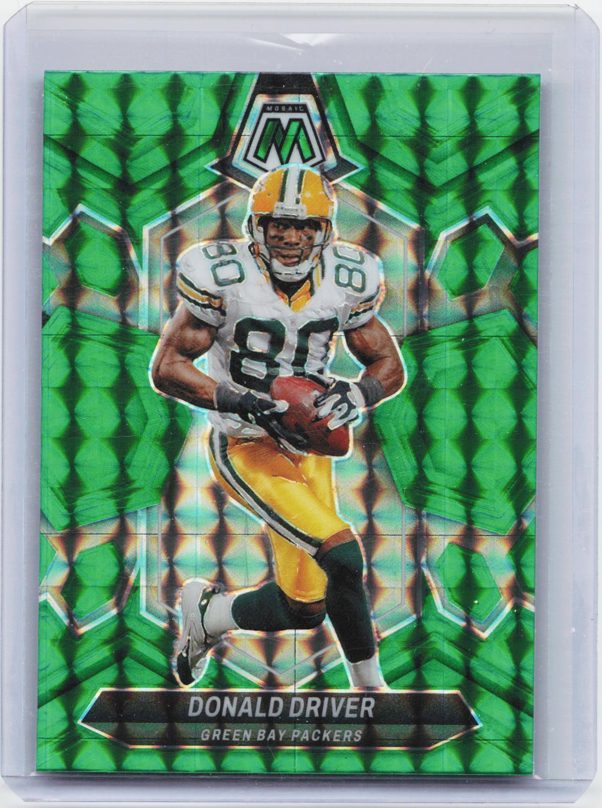 2024 Panini Mosaic #248 Donald Driver Mosaic Green