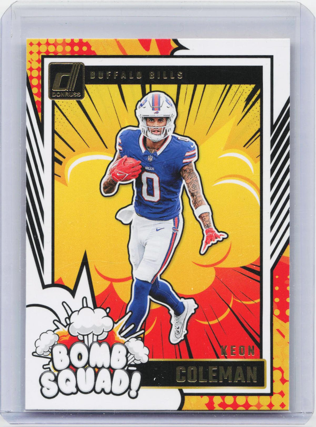 2024 Donruss #13 Keon Coleman Bomb Squad