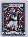 2024 Panini Absolute #DD-TBR Tiki Barber Draft Diamonds