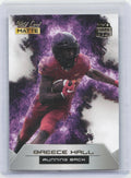 2022 Wild Card Matte #RH-4 Breece Hall Rookie Heat White/Purple