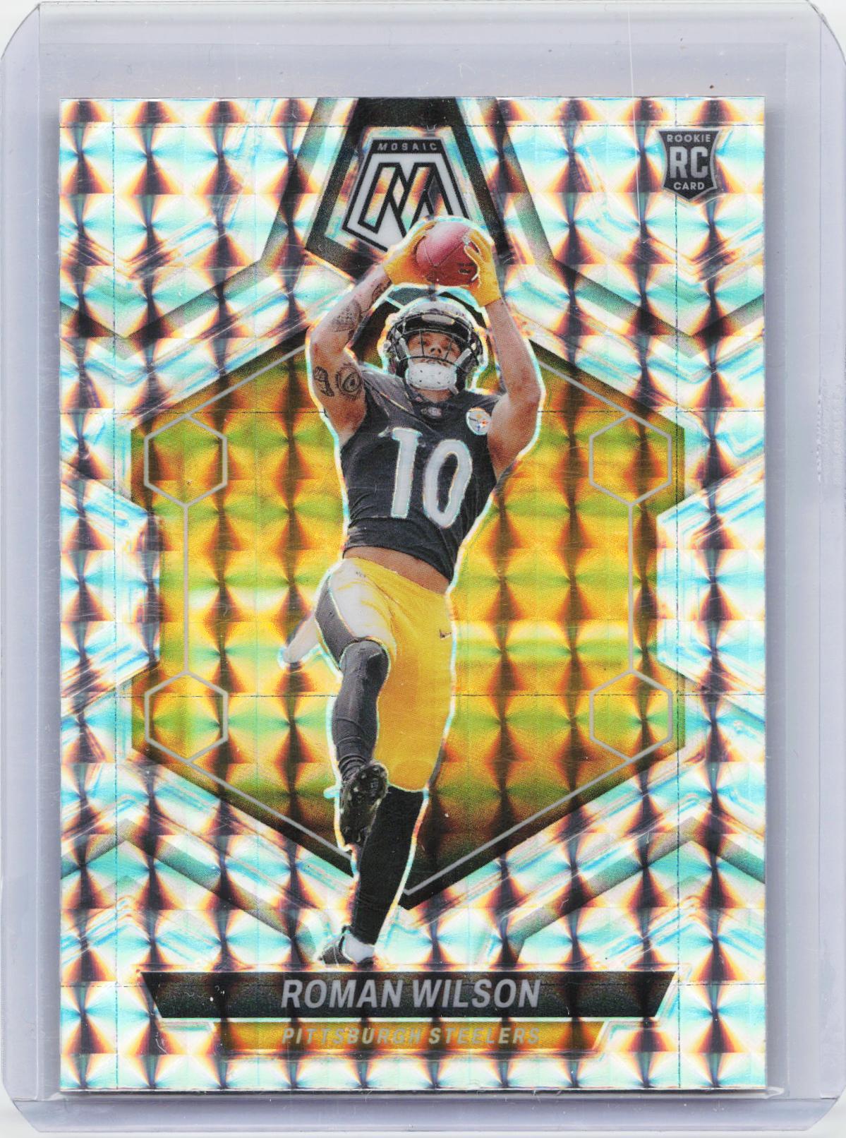 2024 Panini Mosaic #369 Roman Wilson Mosaic