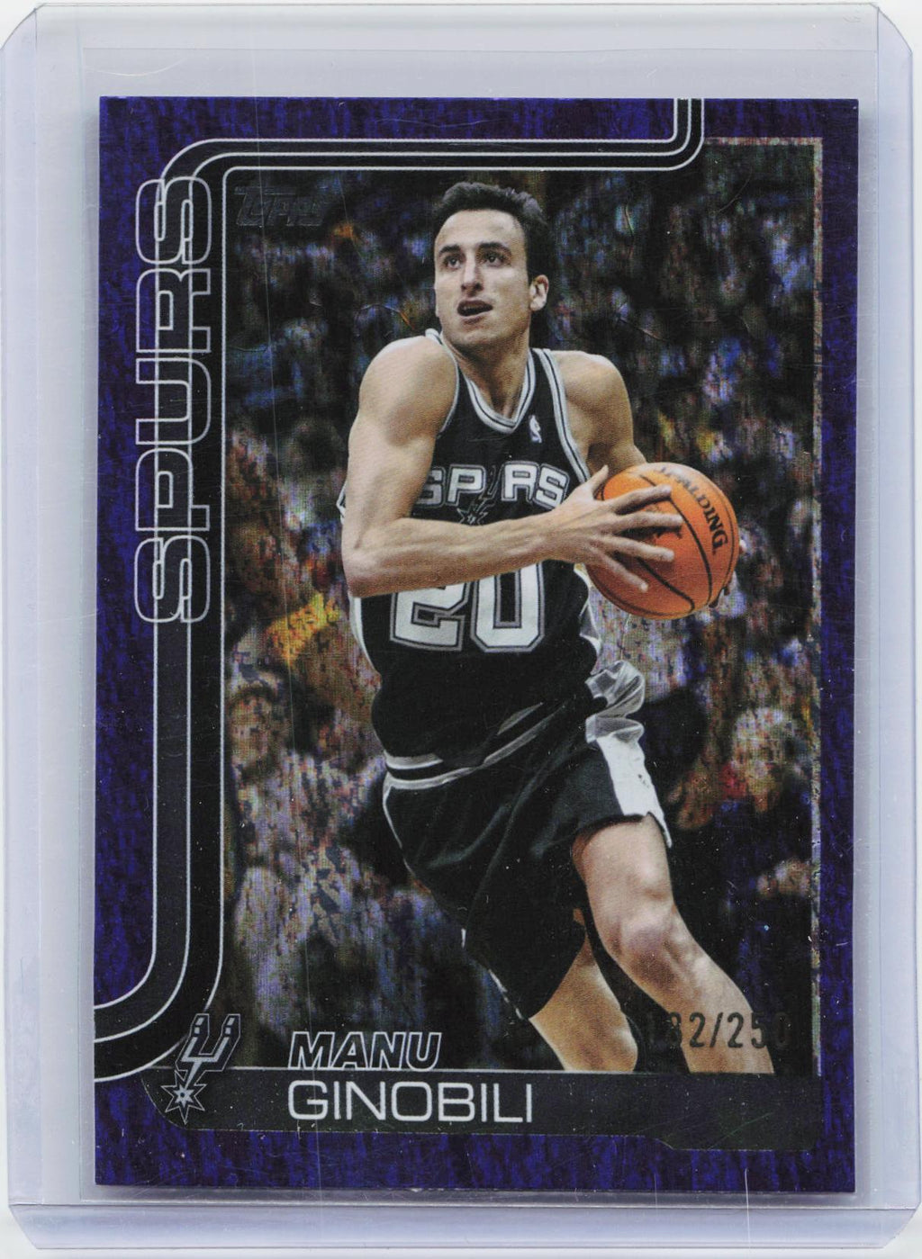 2025-26 Topps #262 Manu Ginobili Purple Rainbow #/250