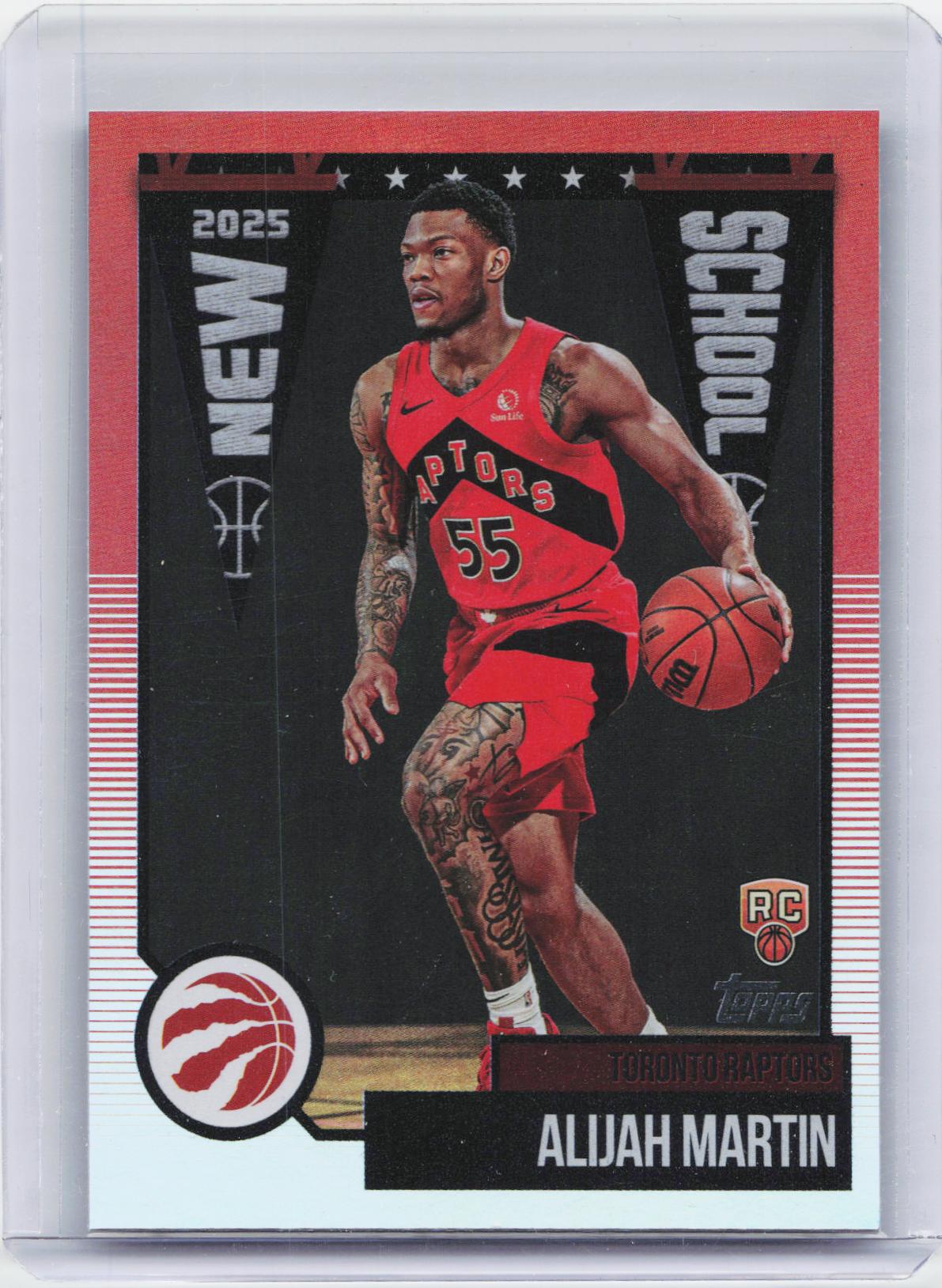 2025-26 Topps #NS-39 Alijah Martin New School