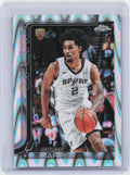 2025-26 Topps Chrome #252 Dylan Harper RayWave Refractor