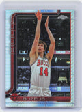 2025-26 Topps Chrome #231 Matas Buzelis Prism Refractor