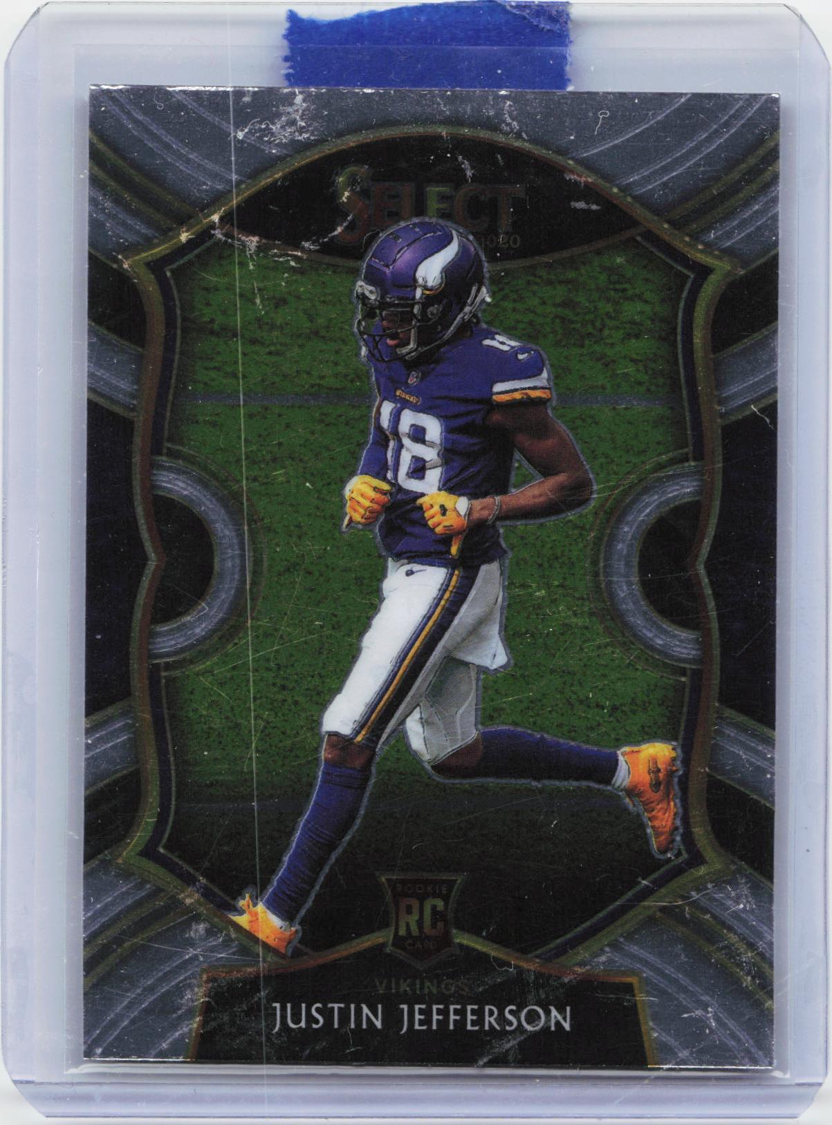 2020 Panini Select #61 Justin Jefferson