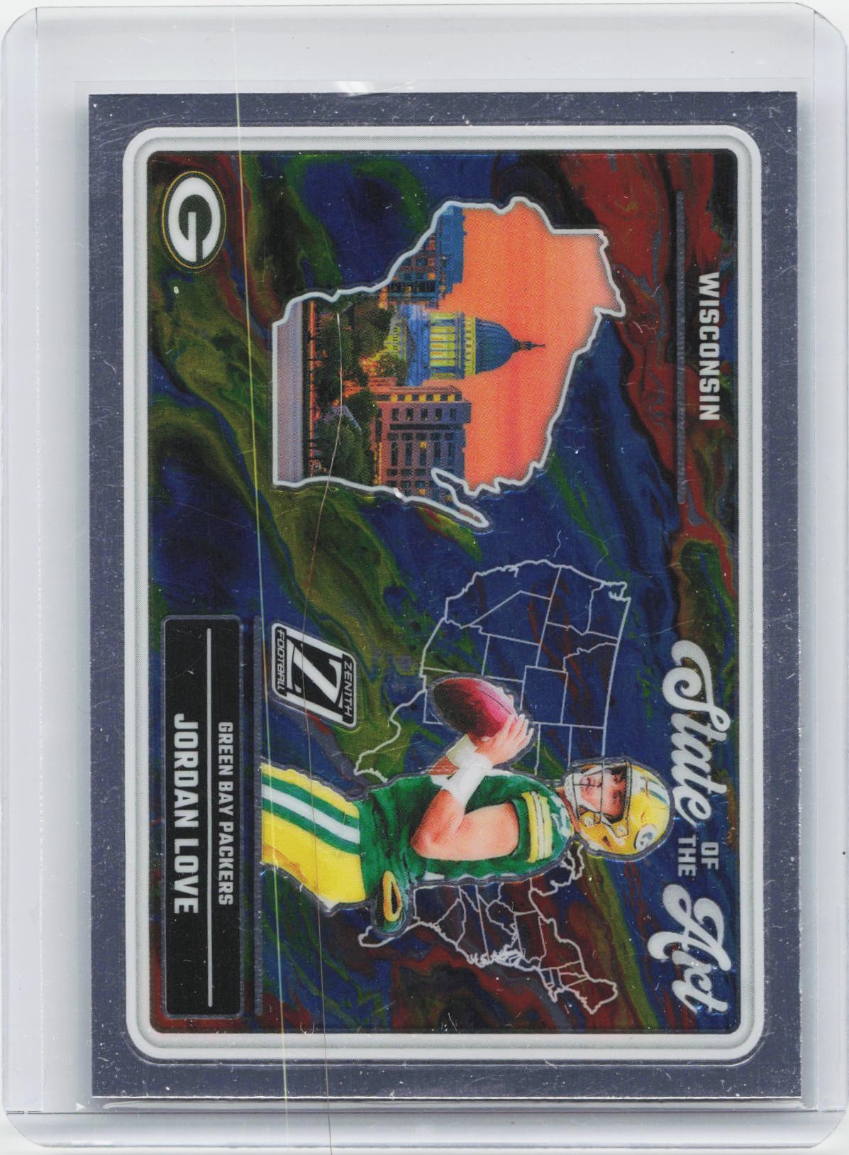 2024 Panini Zenith #10 Jordan Love State of the Art