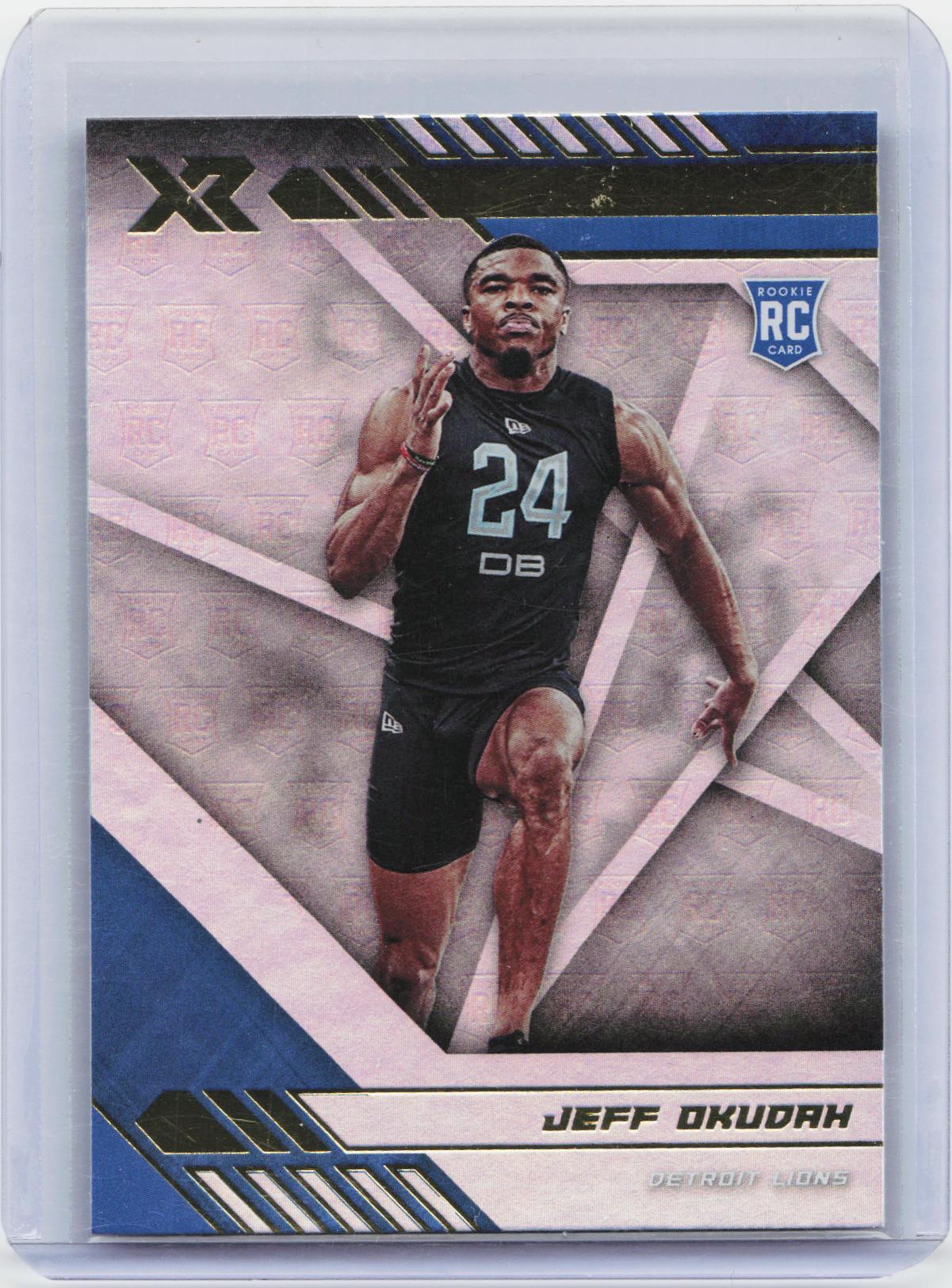 2020 Panini XR #143 Jeff Okudah