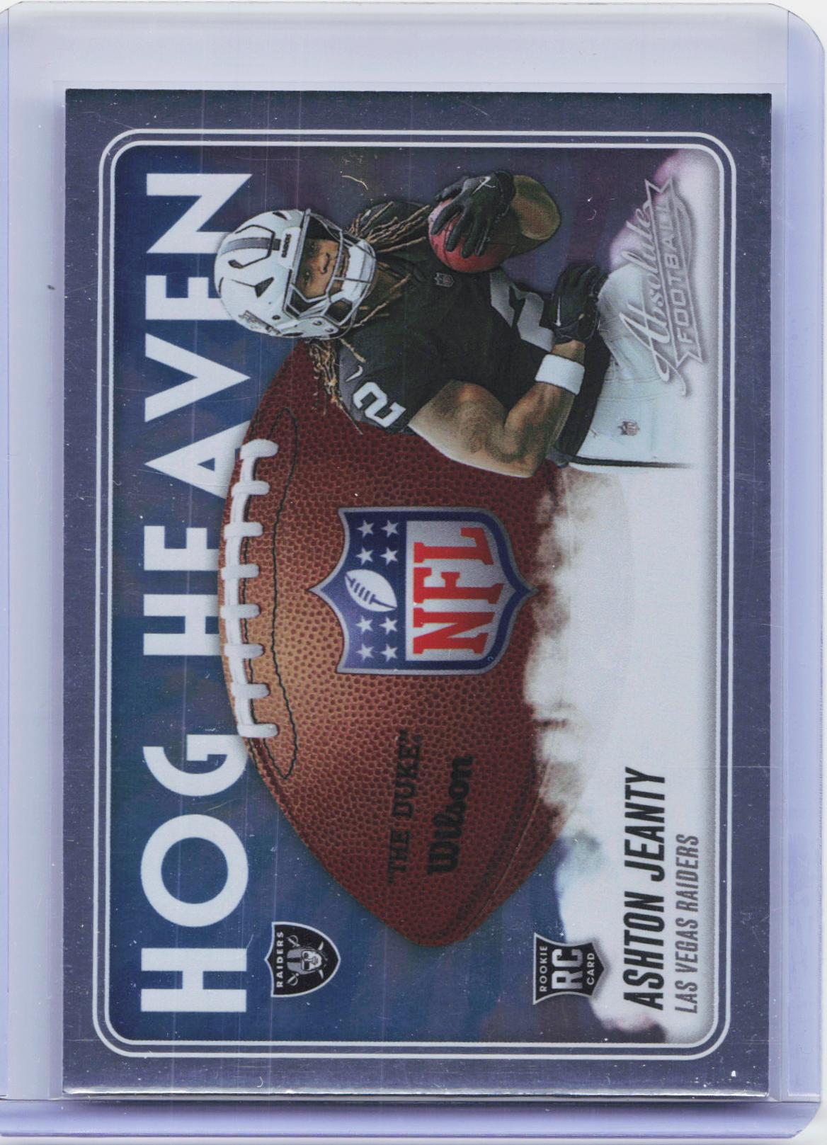 2025 Panini Absolute #HH-AJY Ashton Jeanty Hog Heaven