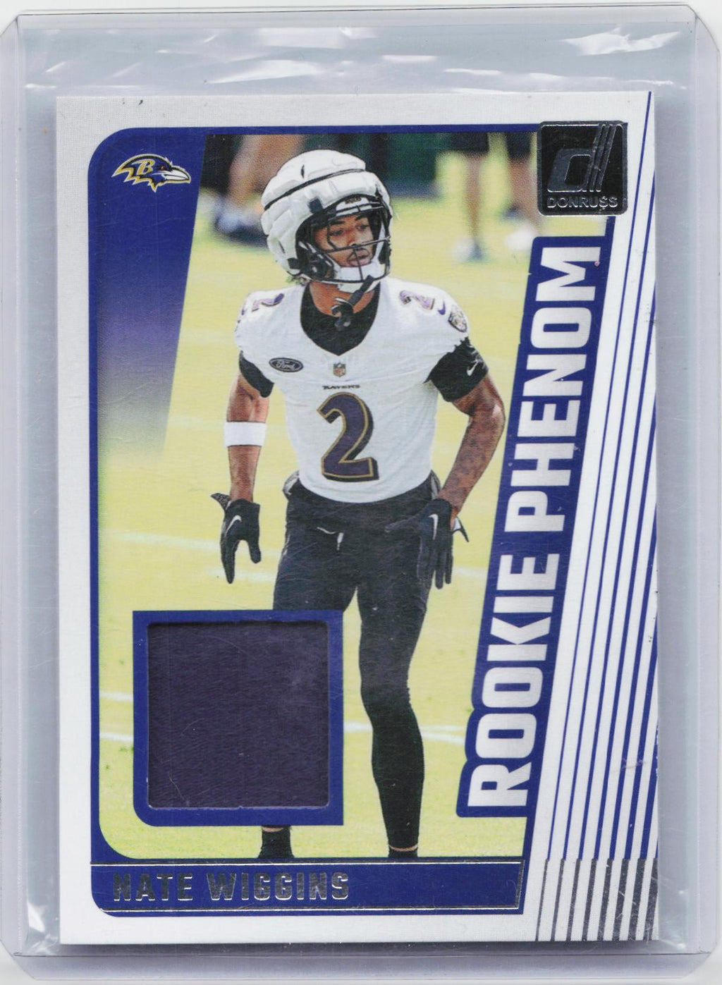 2024 Donruss - Rookie Phenom Jerseys #RPJ-NWI Nate Wiggins