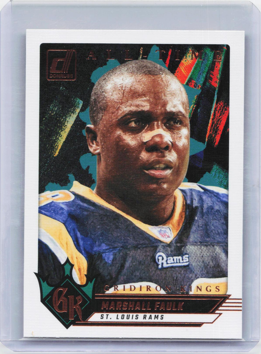 2024 Donruss - All-Time Gridiron Kings #2 Marshall Faulk