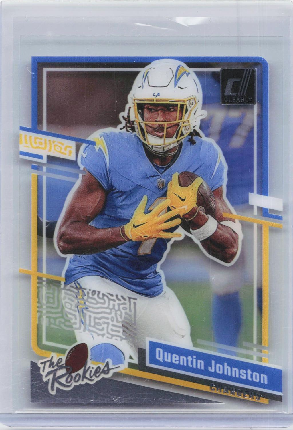 2023 Clearly Donruss #5 Quentin Johnston The Rookies