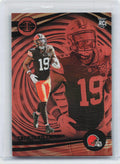 2023 Panini Illusions #25 Cedric Tillman Orange Trophy Collection