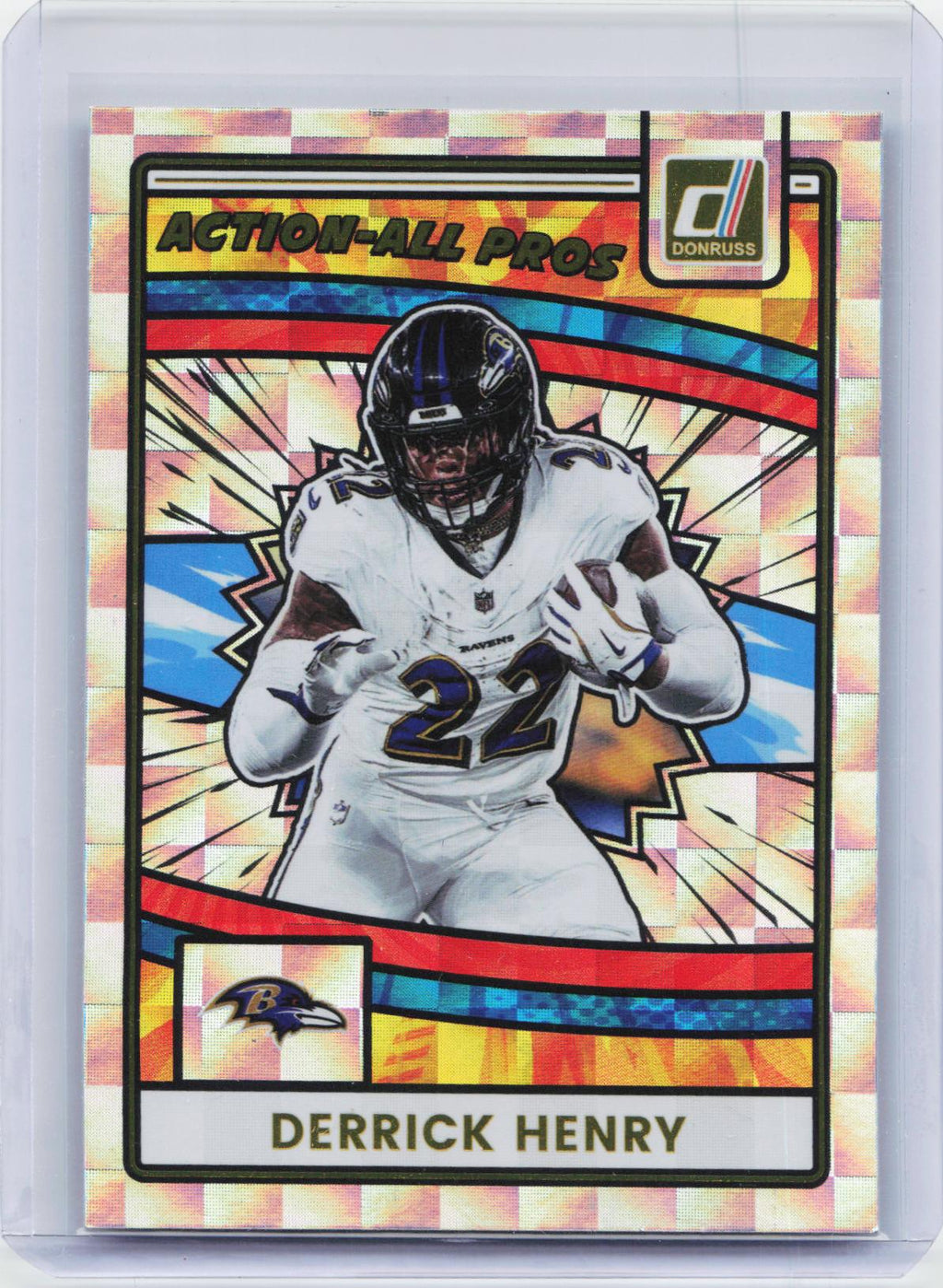 2025 Donruss #AAP-DHE Derrick Henry Action-All Pros