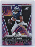 2025 Panini Mosaic #20 Jalen Hurts Visionary