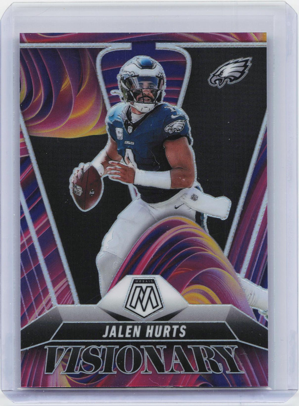 2025 Panini Mosaic #20 Jalen Hurts Visionary