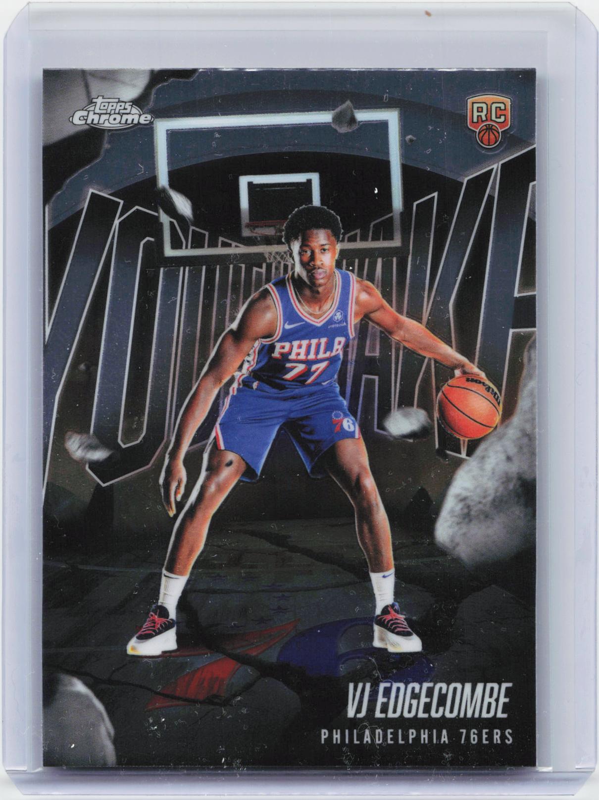 2025-26 Topps Chrome #YQ-3 VJ Edgecombe Youthquake