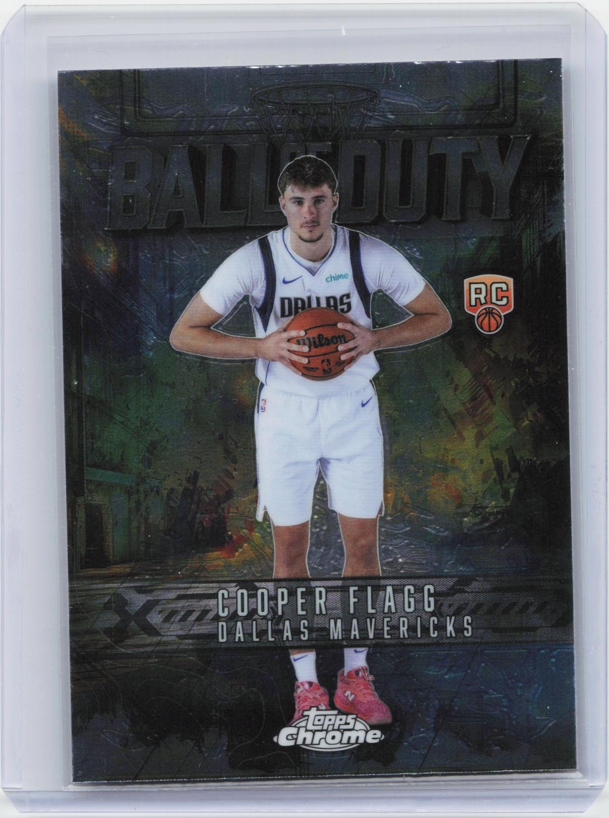 2025-26 Topps Chrome #BD-21 Cooper Flagg Ball of Duty