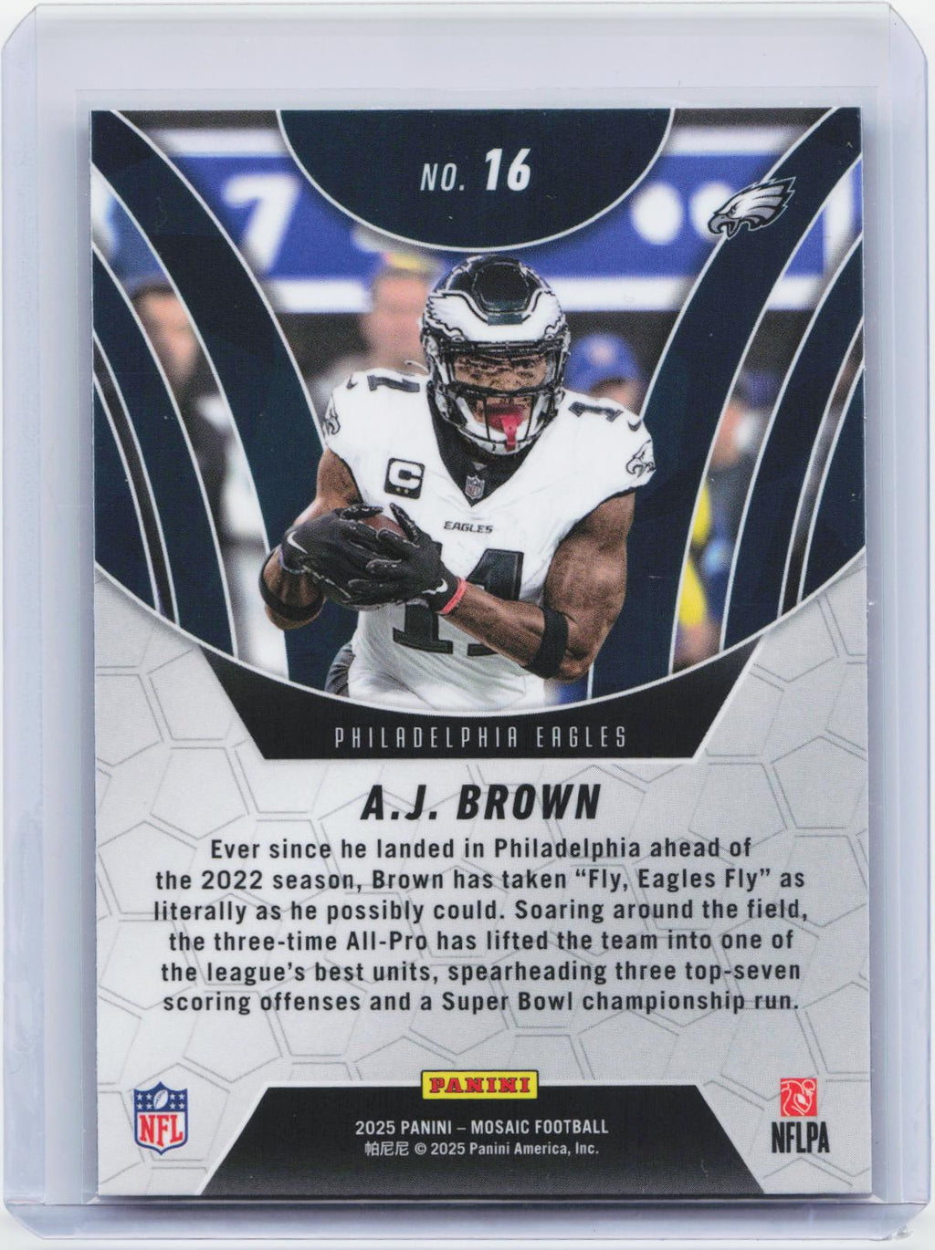 2025 Panini Mosaic - Elevate #16 A.J. Brown