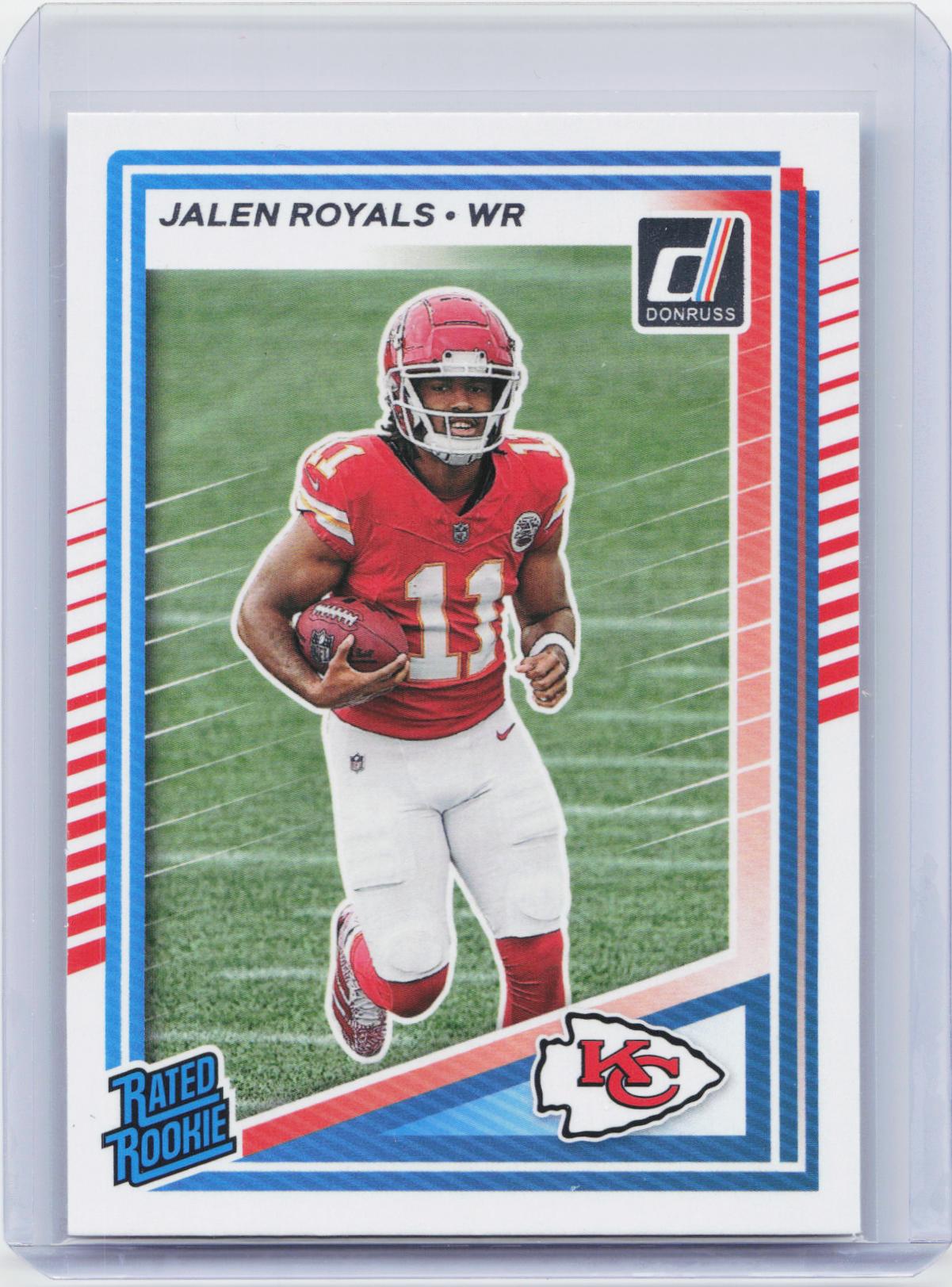 2025 Donruss #321 Jalen Royals