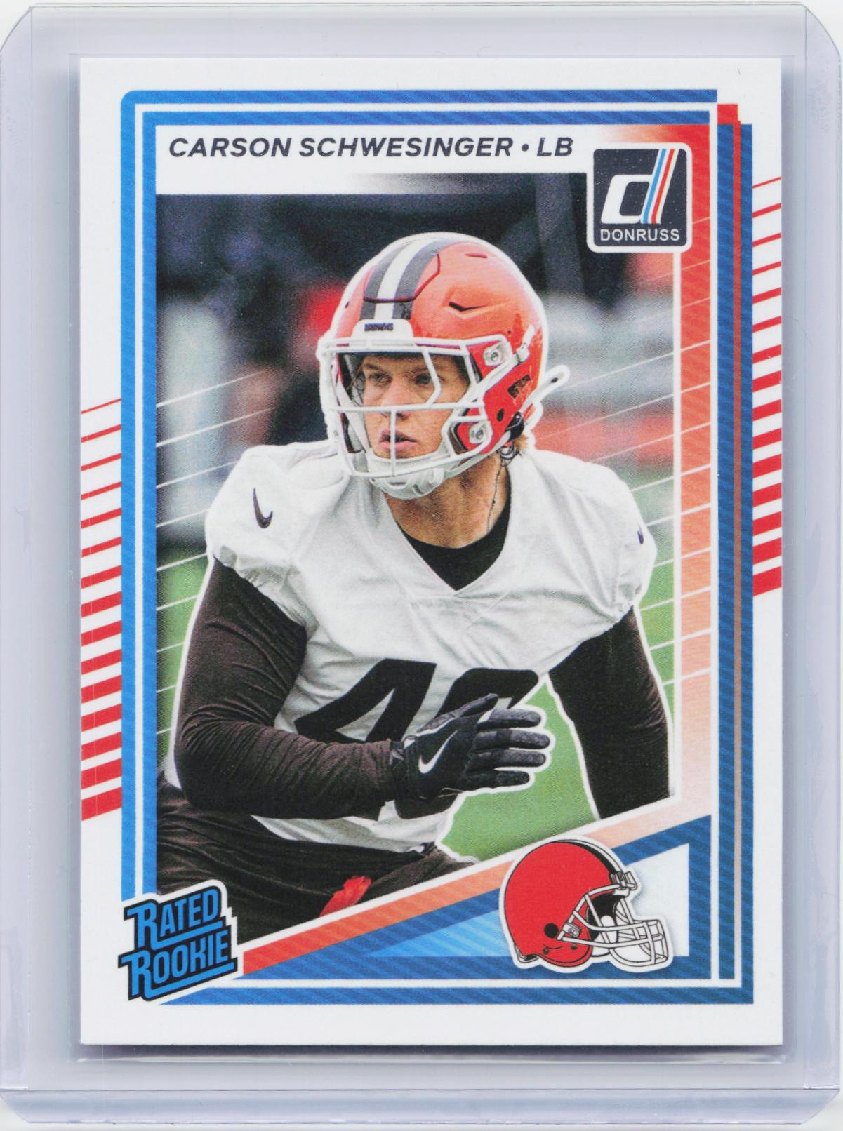 2025 Donruss #392 Carson Schwesinger