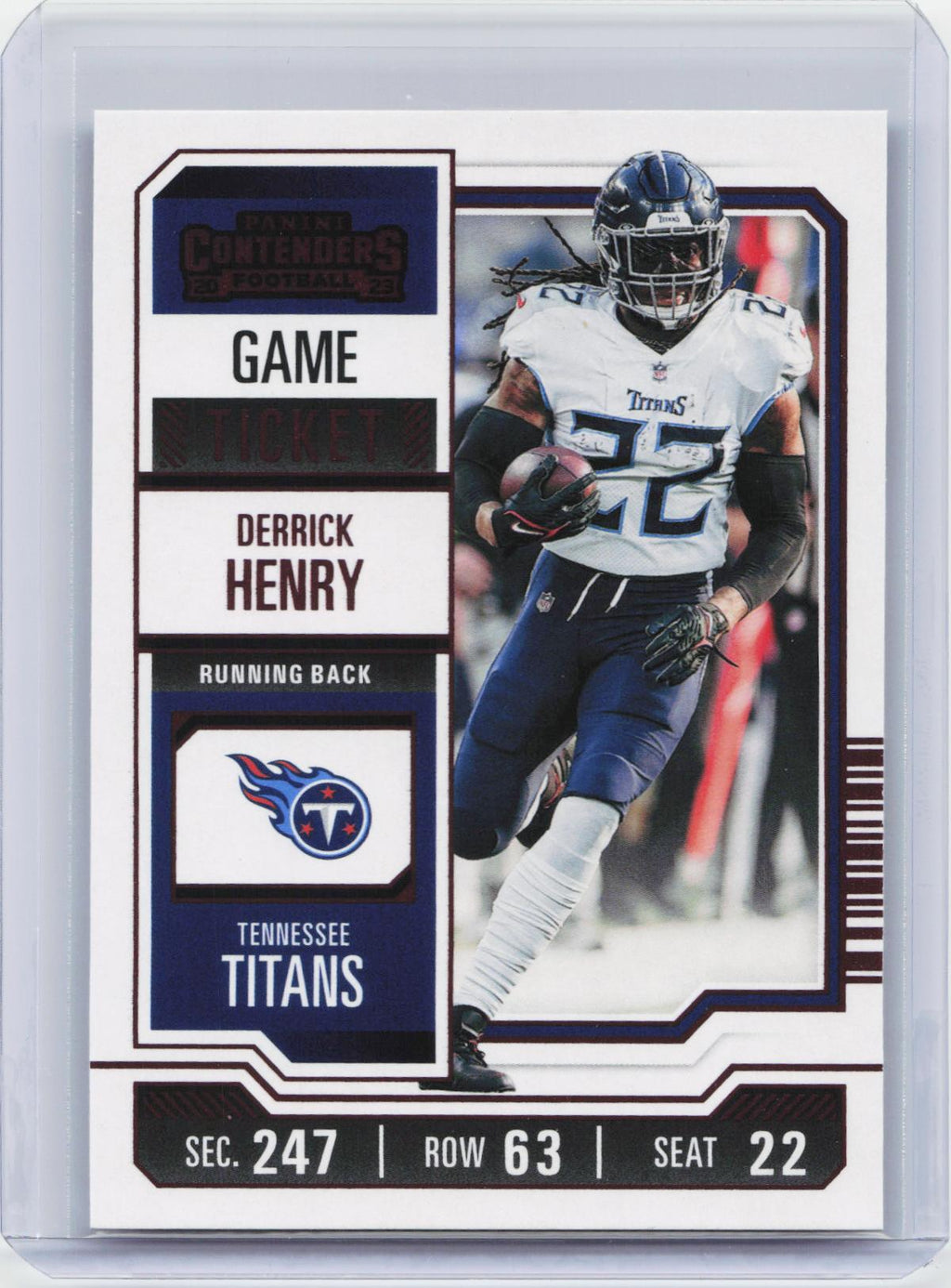 2023 Panini Contenders #96 Derrick Henry Game Ticket Bronze