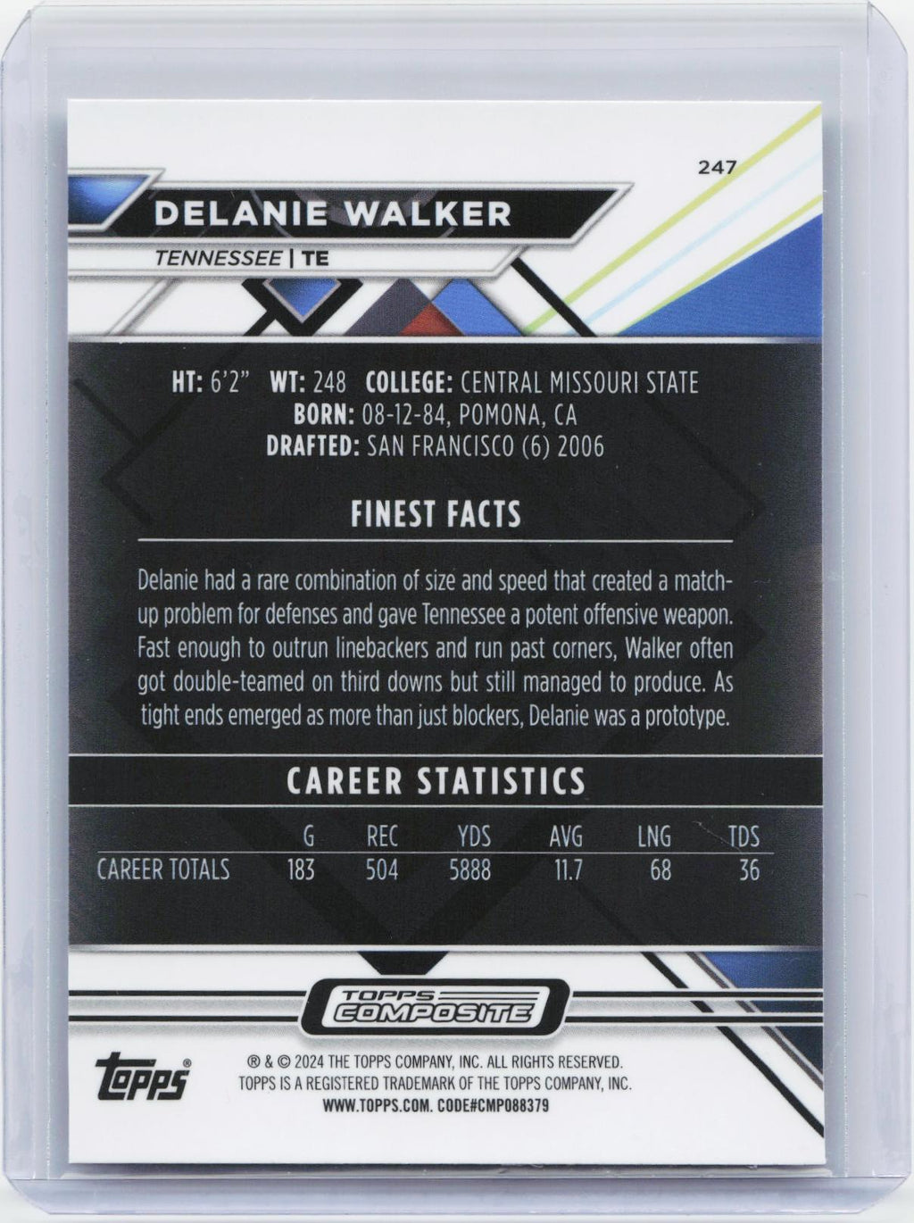 2023 Topps Composite #247 Delanie Walker