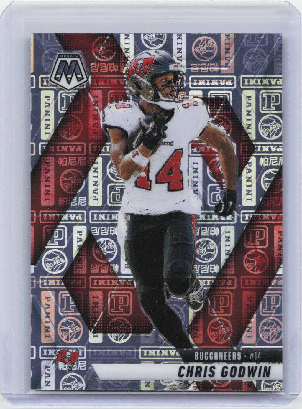 2025 Panini Mosaic #167 Chris Godwin Silver Knight #/149