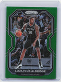 2020-21 Panini Prizm #104 LaMarcus Aldridge Green Prizms