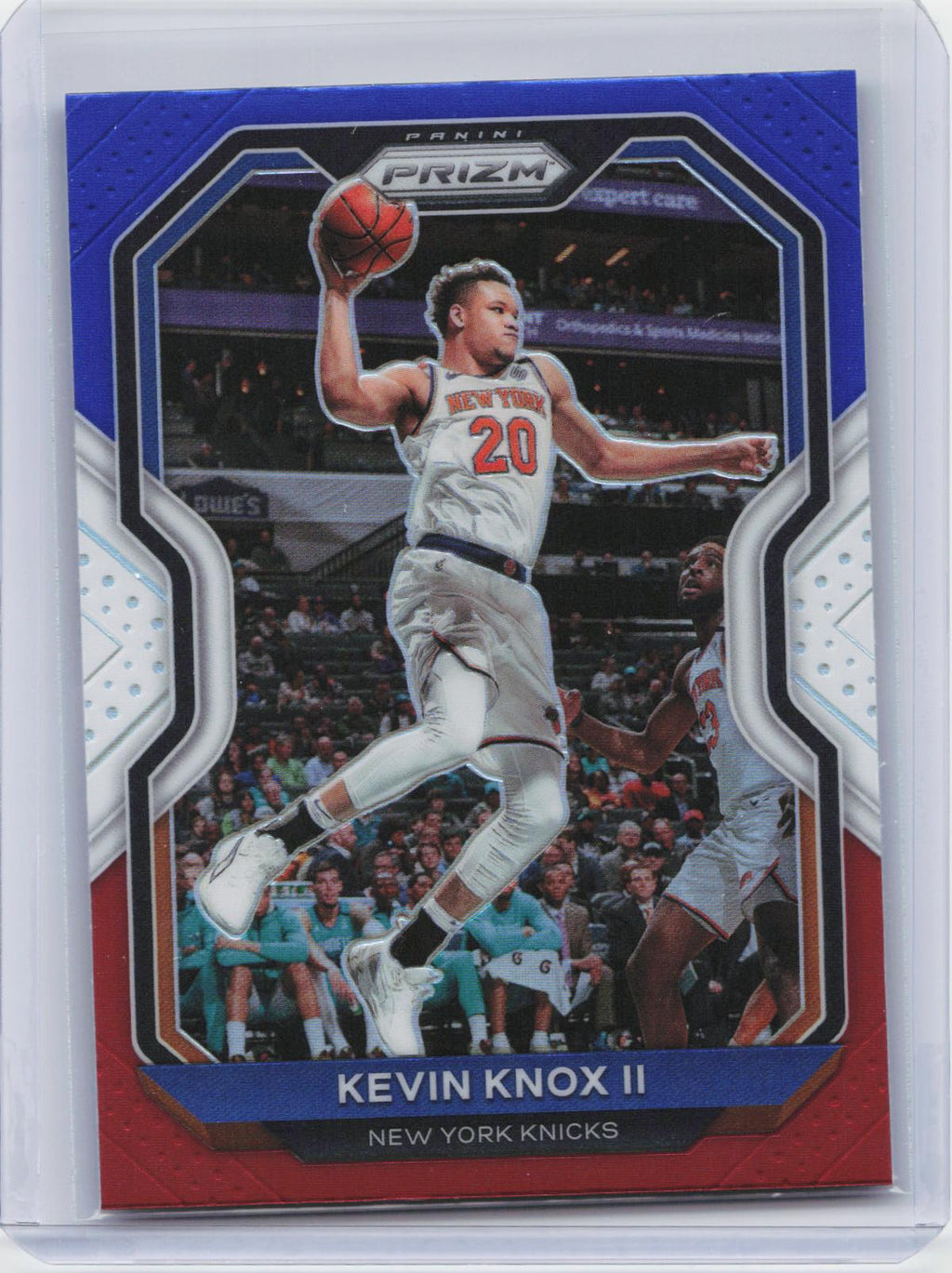 2020-21 Panini Prizm #163 Kevin Knox II Red, White and Blue Prizms