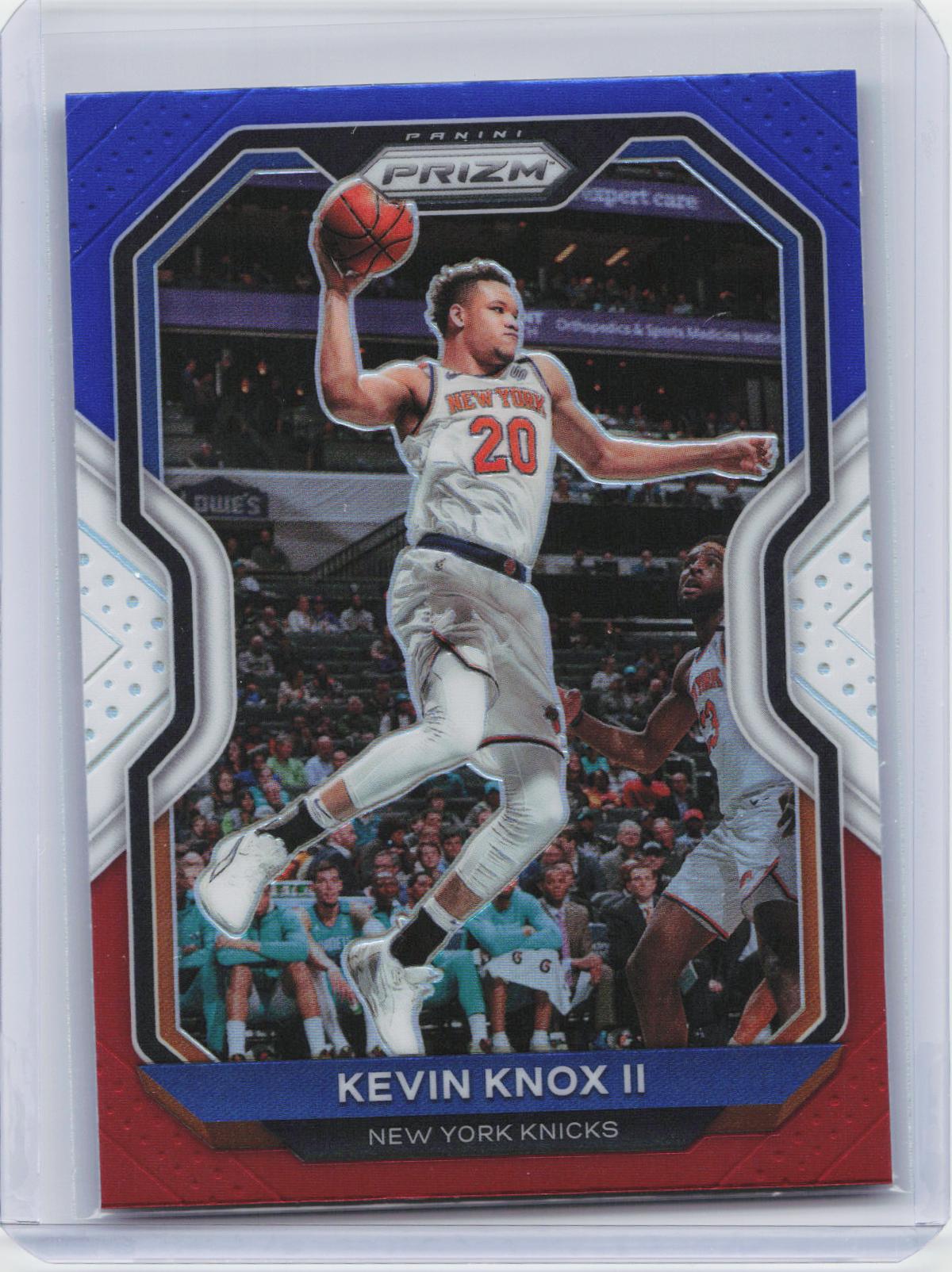 2020-21 Panini Prizm #163 Kevin Knox II Red, White and Blue Prizms