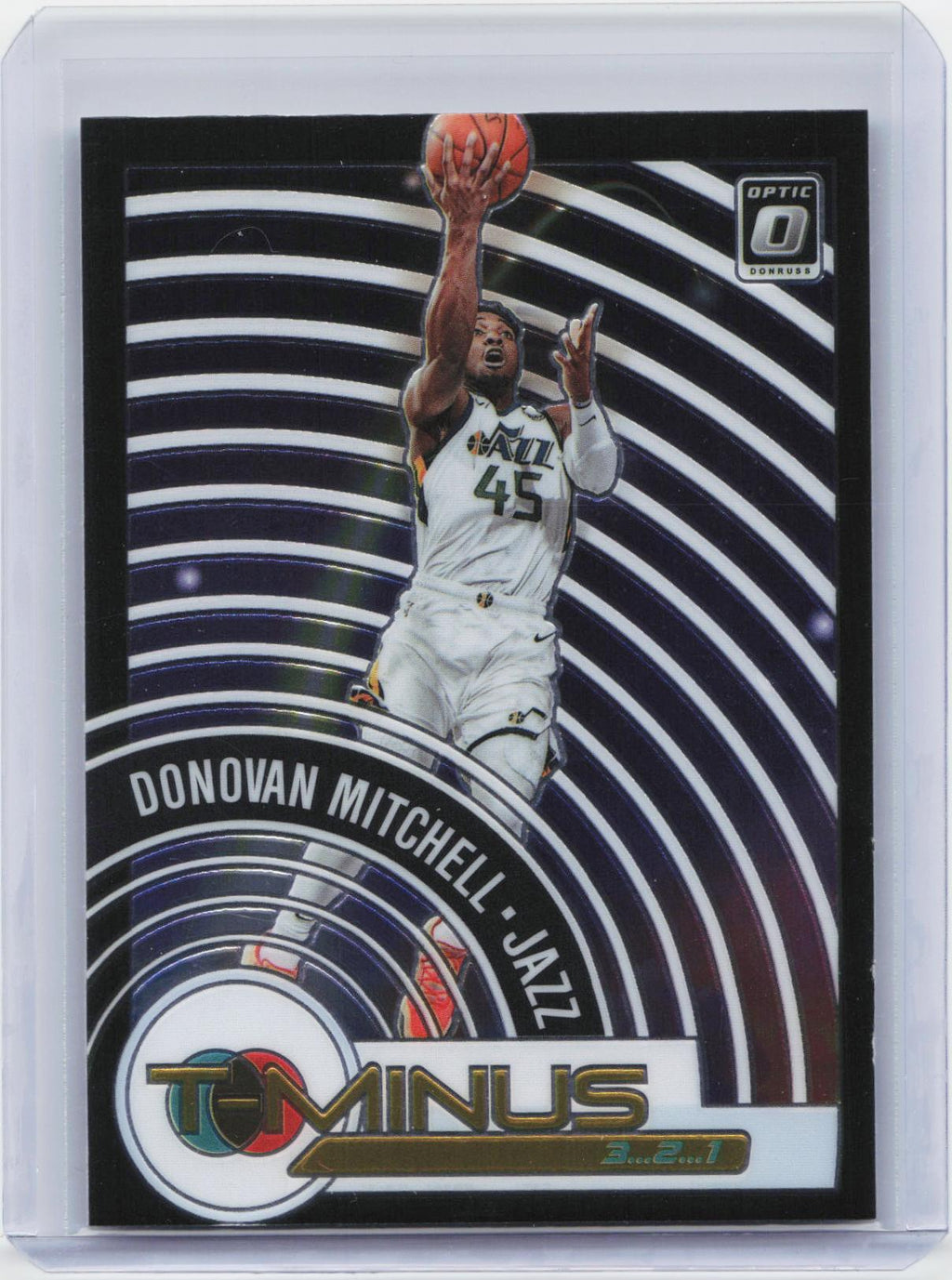 2020-21 Donruss Optic #6 Donovan Mitchell T-Minus 3...2...1