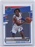 2020-21 Donruss Optic #191 Saben Lee