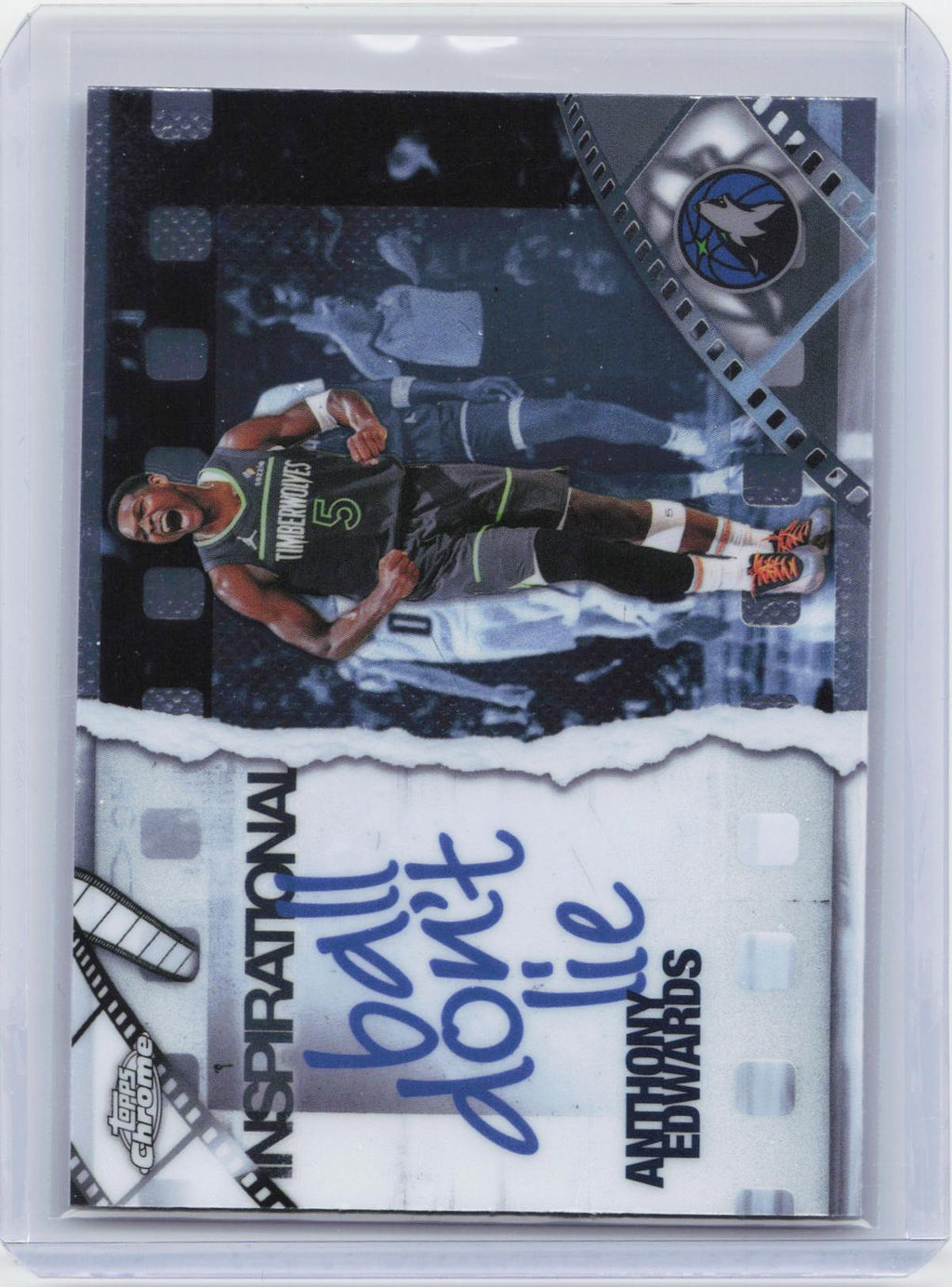 2025-26 Topps Chrome #IP-5 Anthony Edwards Inspirational