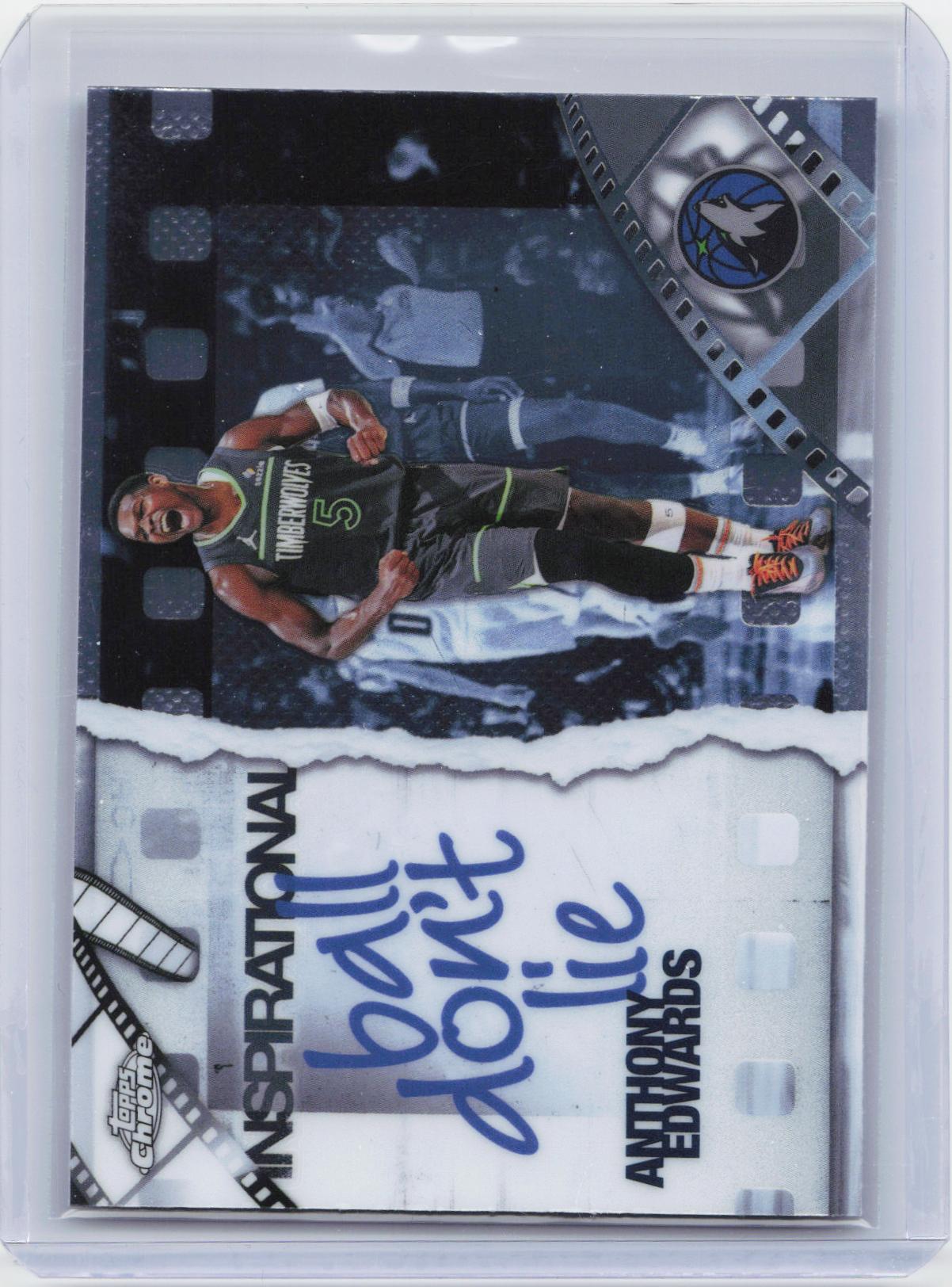 2025-26 Topps Chrome #IP-5 Anthony Edwards Inspirational