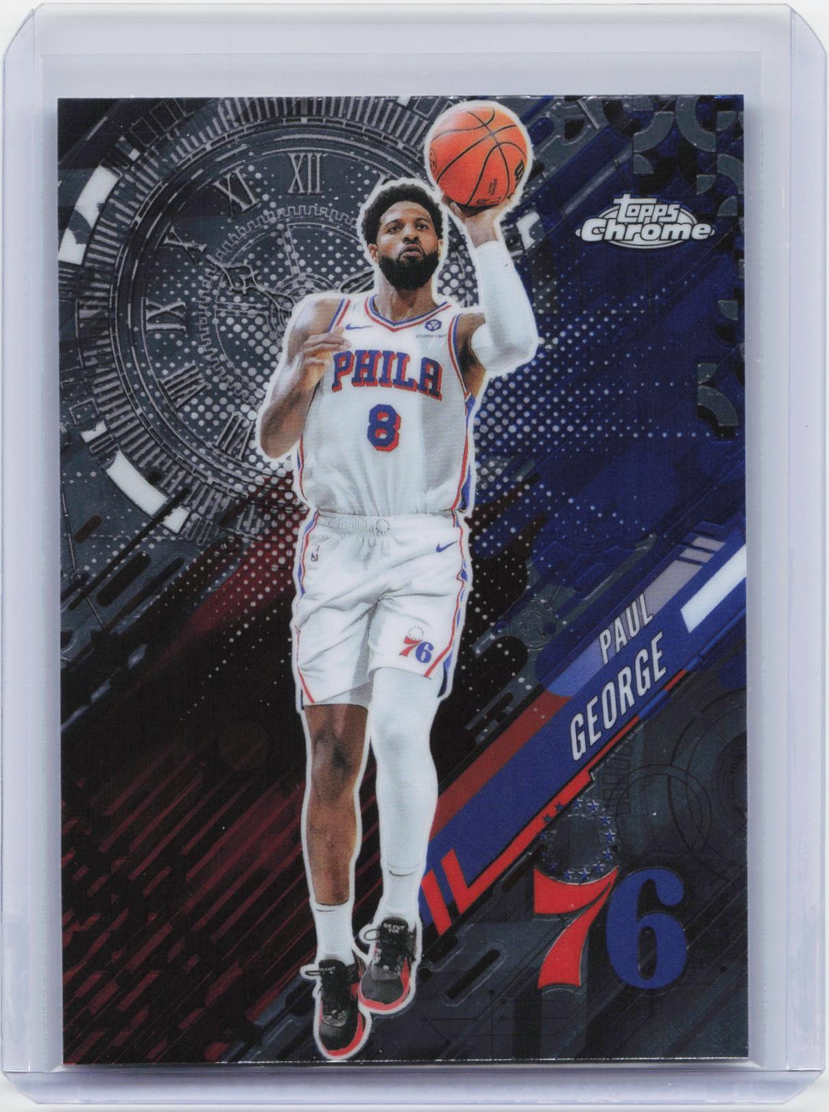 2025-26 Topps Chrome #GT-15 Paul George Go Time