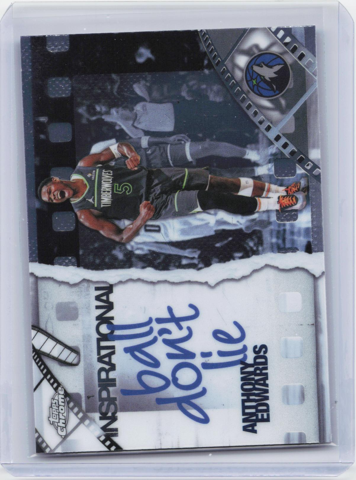 2025-26 Topps Chrome #IP-5 Anthony Edwards Inspirational
