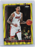 2025-26 Topps Chrome #129 Kel'el Ware Yellow RayWave Refractor #/275