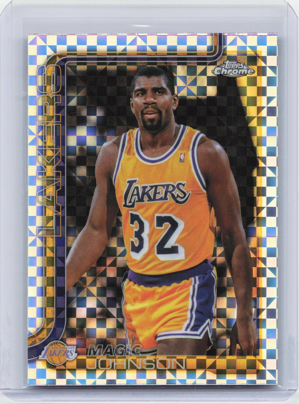 2025-26 Topps Chrome #244 Magic Johnson X-Fractor