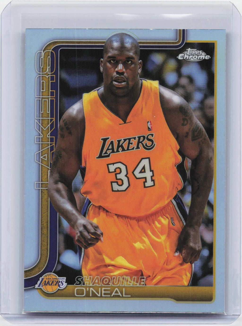 2025-26 Topps Chrome #242 Shaquille O'Neal Refractor