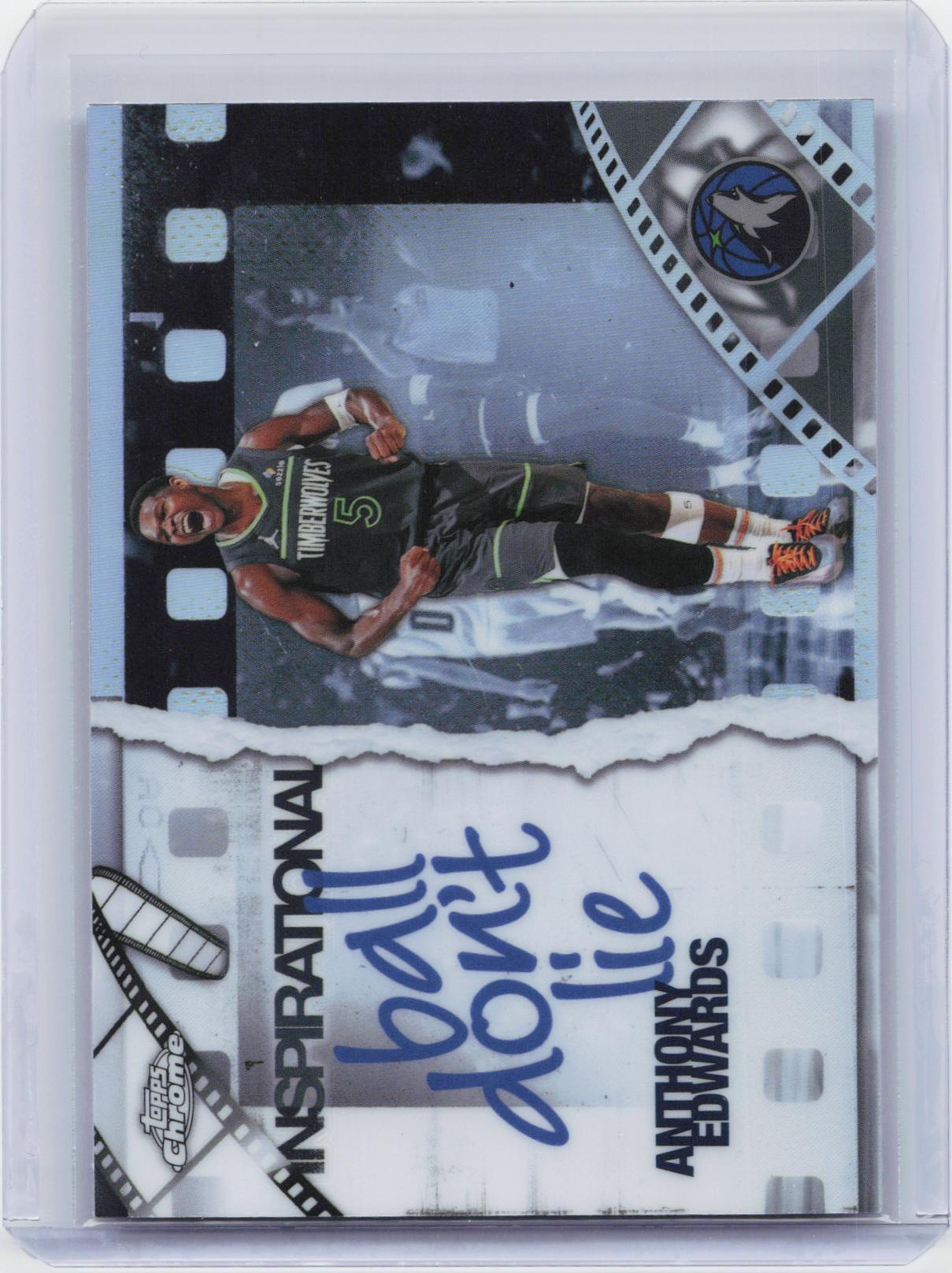 2025-26 Topps Chrome #IP-5 Anthony Edwards Inspirational