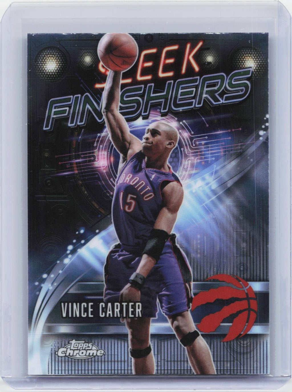 2025-26 Topps Chrome #SF-10 Vince Carter Sleek Finishers