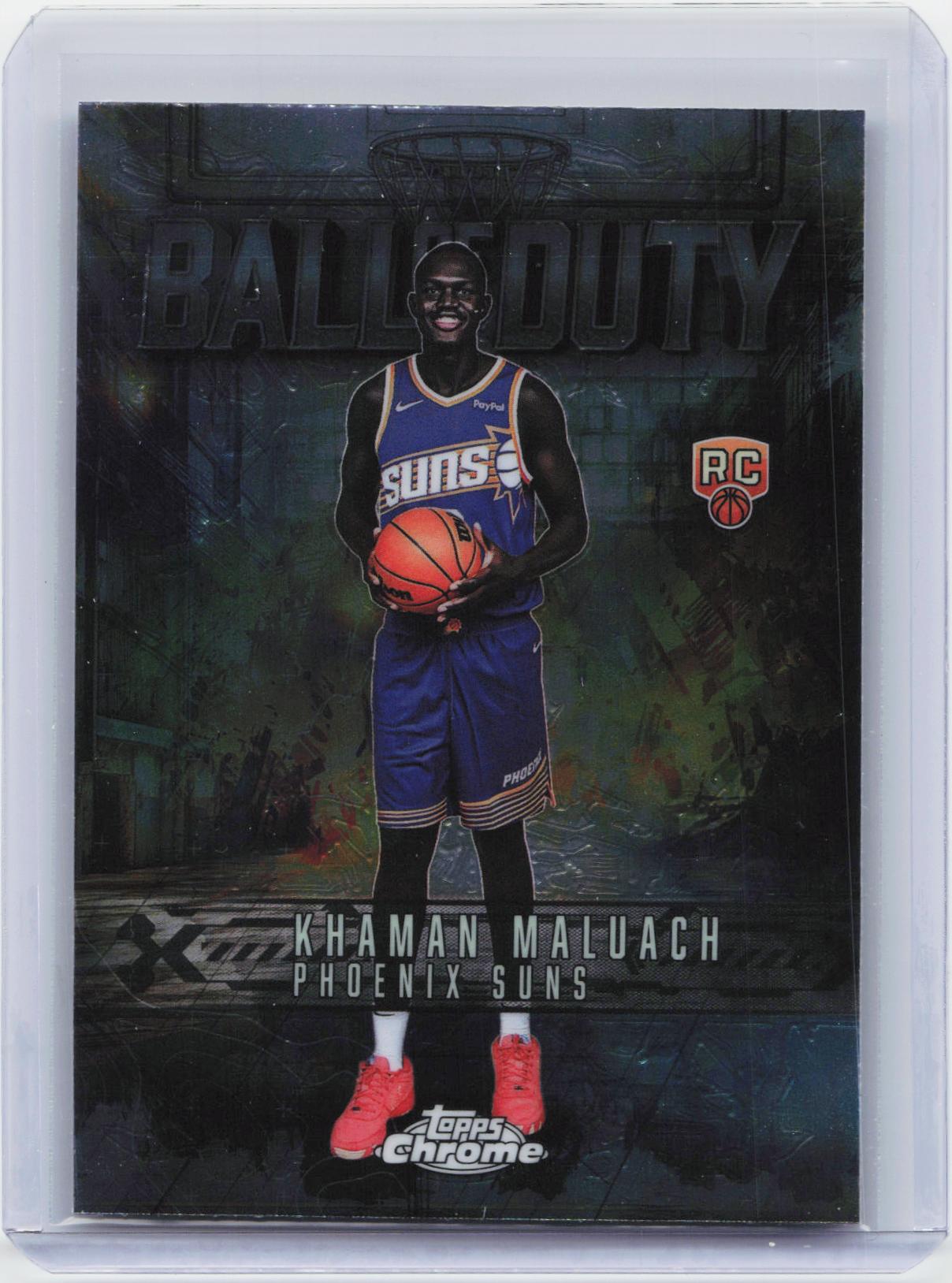 2025-26 Topps Chrome #BD-25 Khaman Maluach Ball of Duty