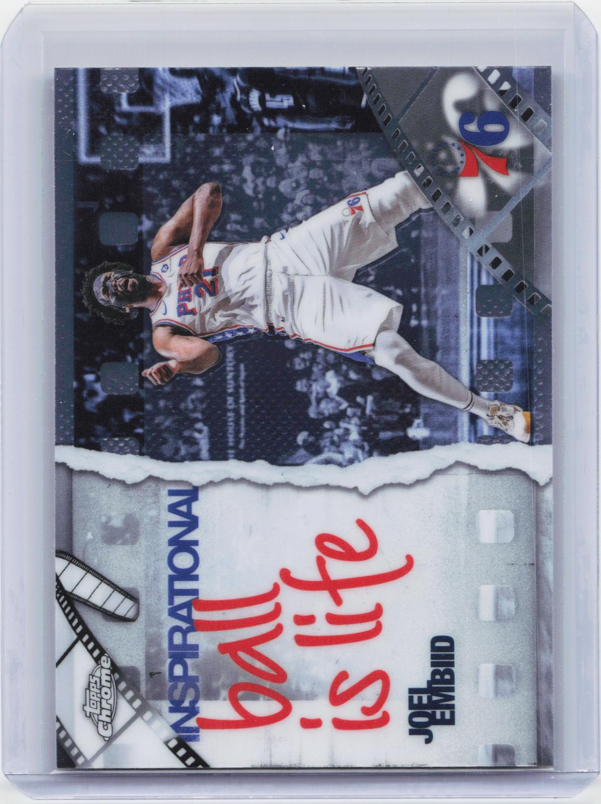 2025-26 Topps Chrome #IP-10 Joel Embiid Inspirational